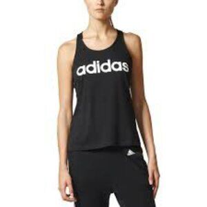 Adidas Black Racerback